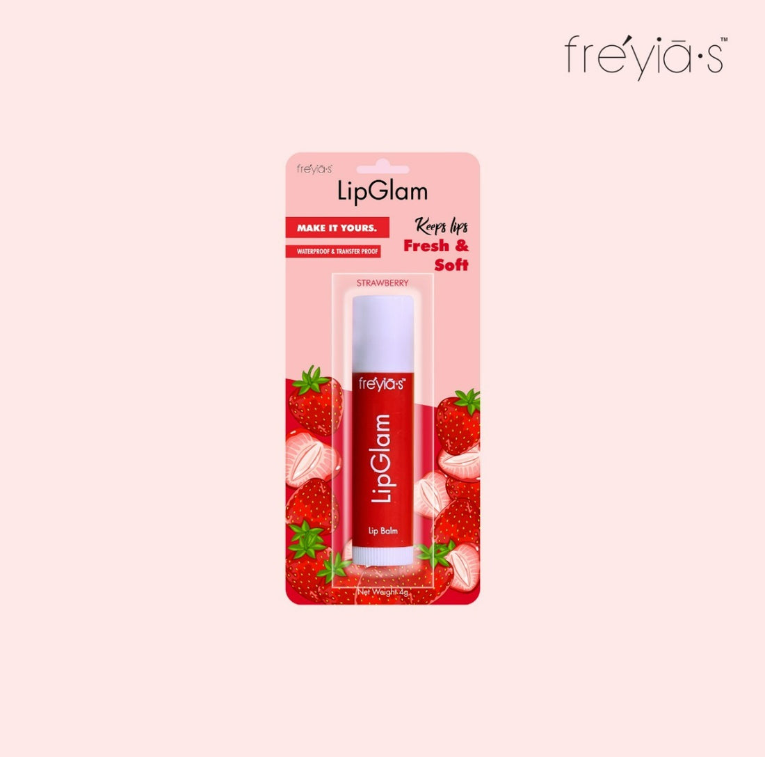 Freyias LipGlam (4g) - Strawberry