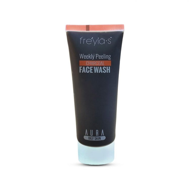Freyias Weekly Peeling Face Wash (100ml) - Charcoal