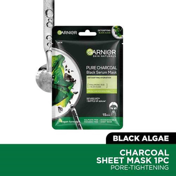 Garnier Charcoal Serum Sheet Mask (28gm)