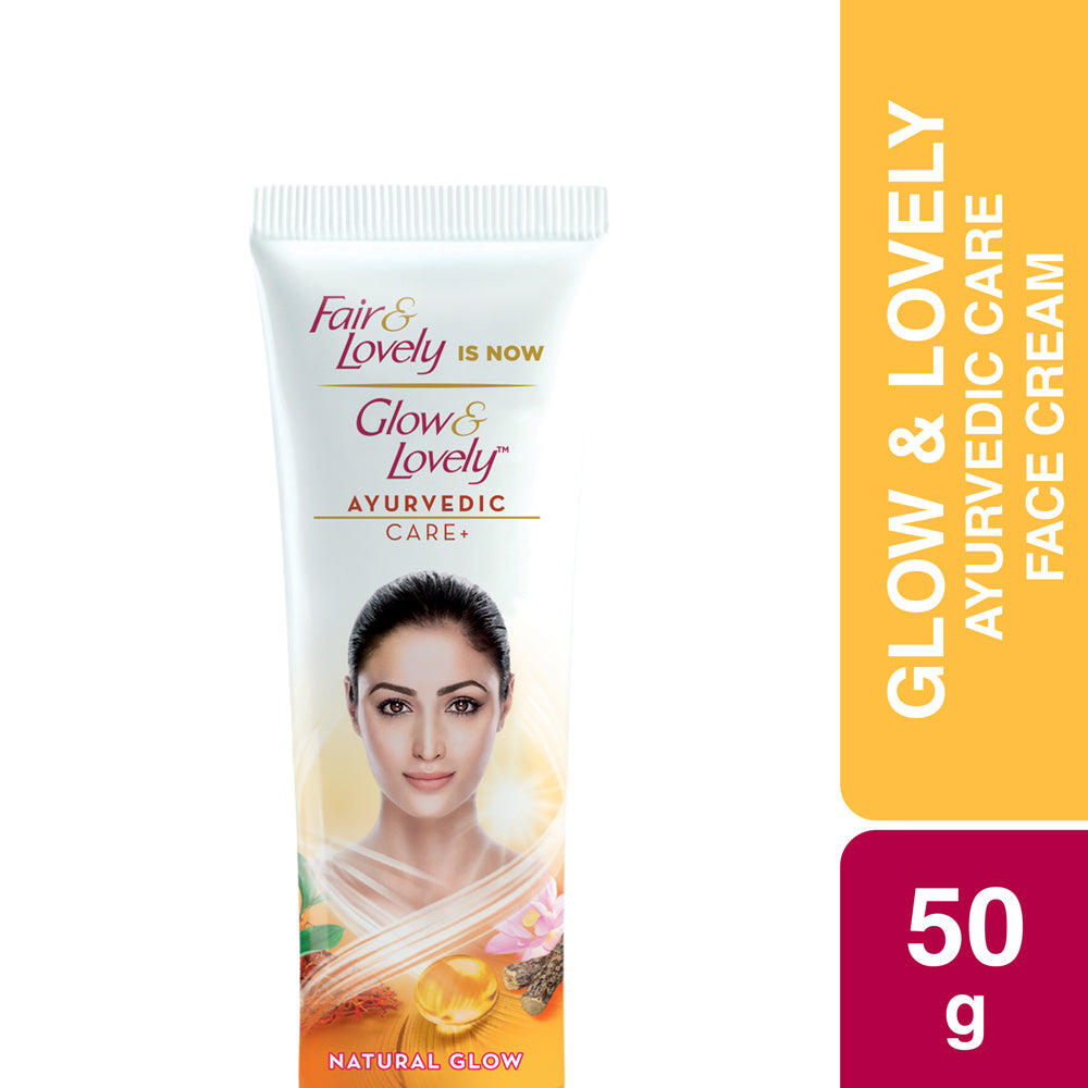 Glow &amp; Lovely Face Cream Ayurvedic Care (50gm)