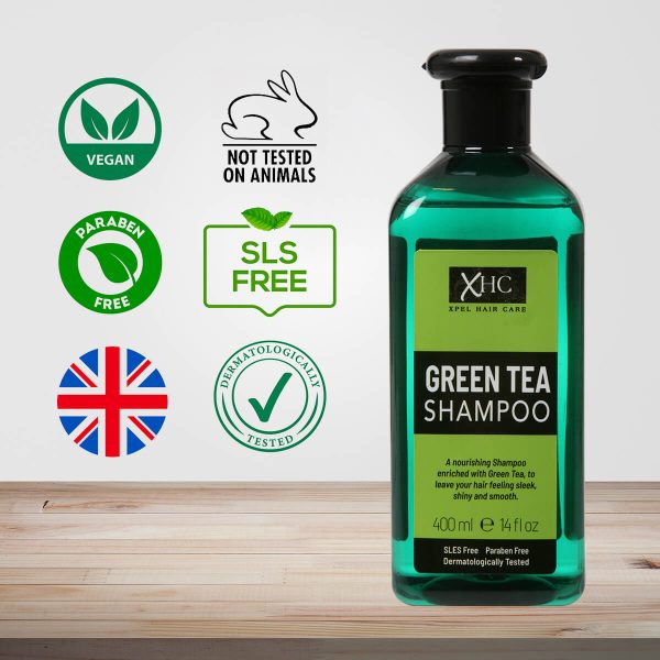 XHC Xpel Hair Care Green Tea Shampoo (400ml)