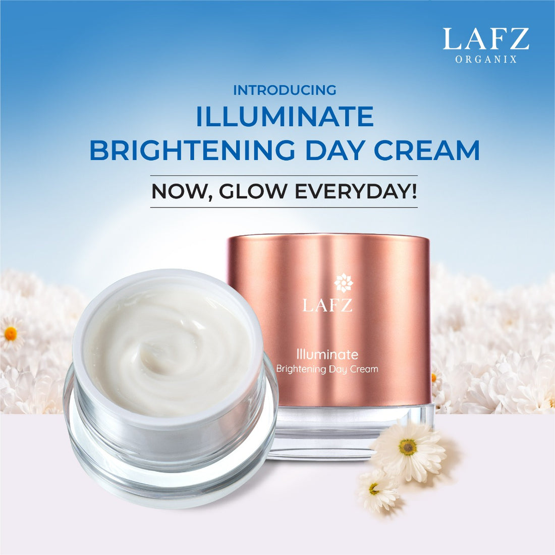 LAFZ Organix Illuminate Brightening Day Cream (50gm)