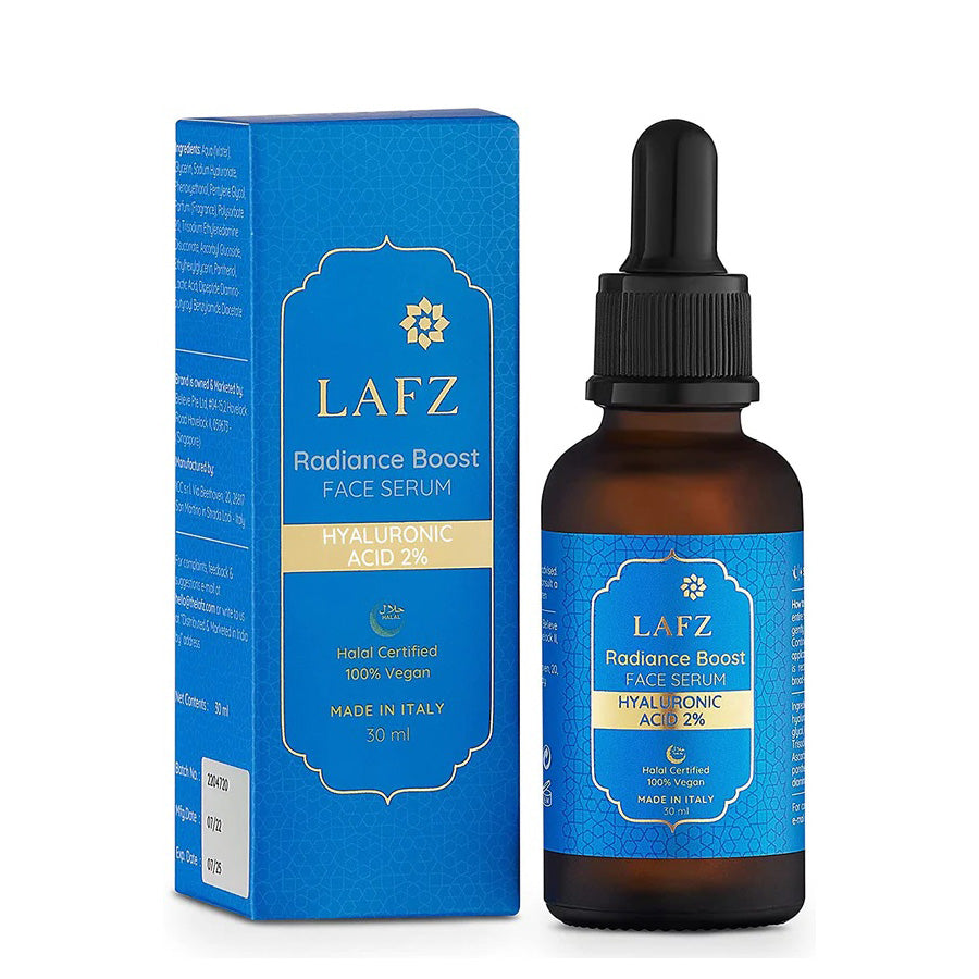 Lafz Radiance Boost Face Serum - Hyaluronic Acid 2% (30ml)