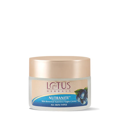 Lotus Herbals Nutranite Skin Renewal Nutritive Night Creme (50gm)