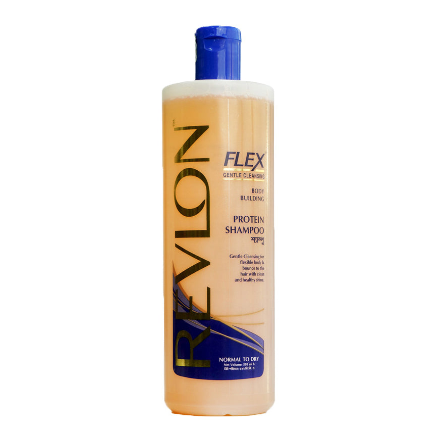 Revlon Flex Body Building Protein Shampoo For Normal To Dry (592ml)