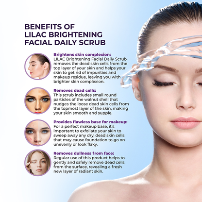 Lilac Brightening Daily Scurb And All Skin Type (120ml)