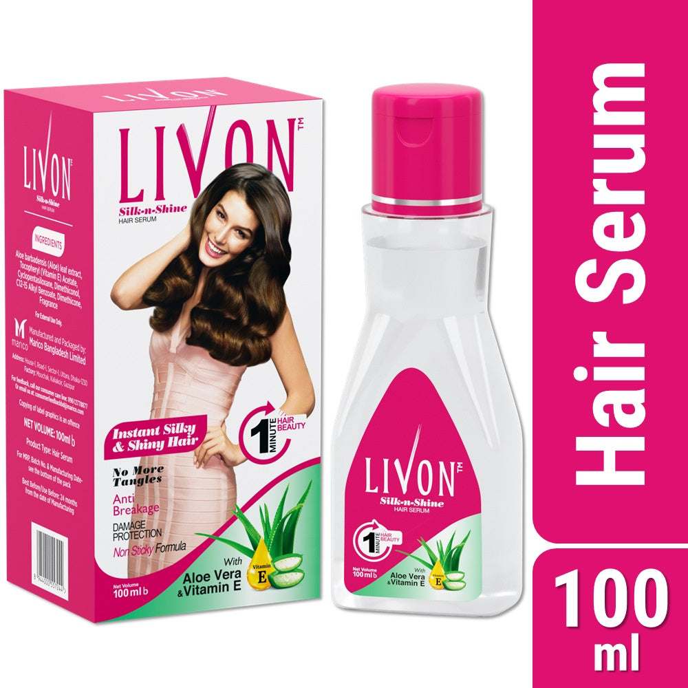 Livon Anti Hairfall Protein Shampoo 300ml &amp; Livon Hair Serum 100ml