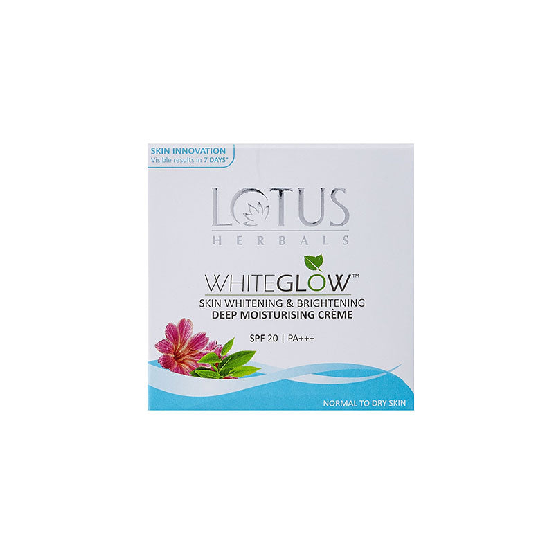 Lotus Herbals Whiteglow Skin Whitening and Brightening Deep Moisturising Cream Spf20