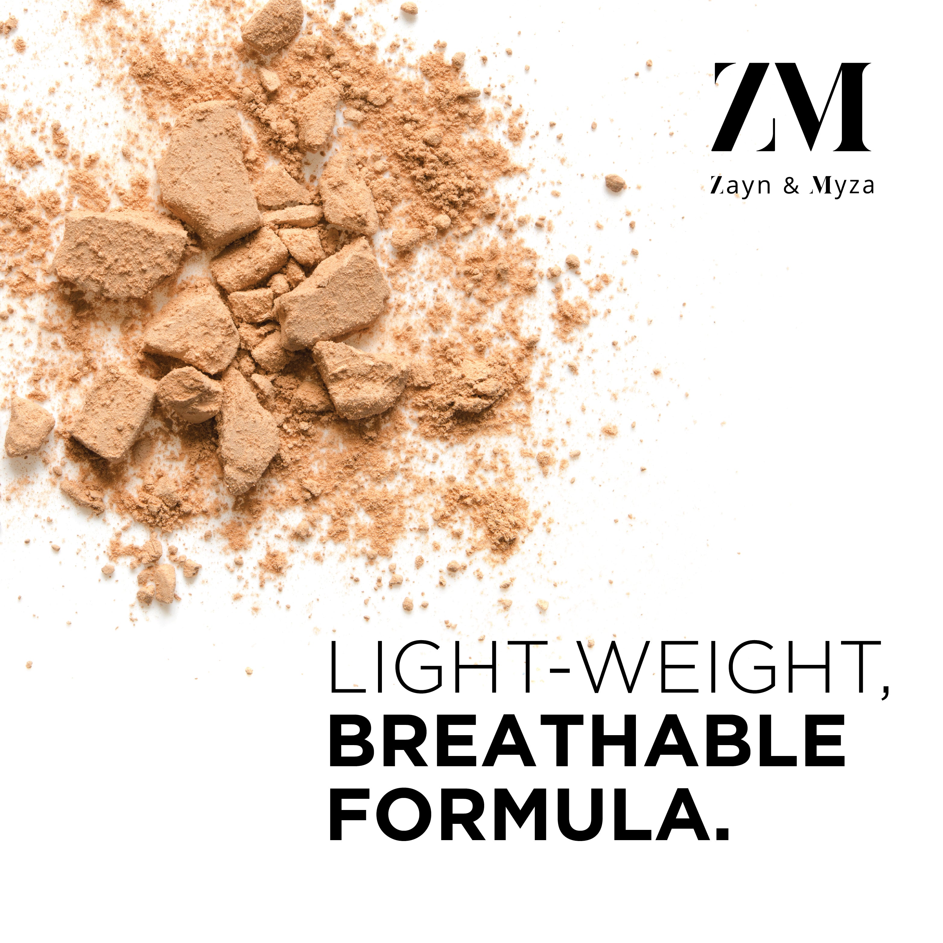 Zayn &amp; Myza Luminous Pressed Powder (9g)