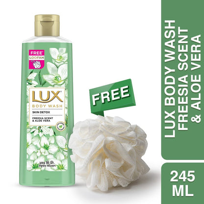 LUX Freesia Scent and Aloe Vera Body Wash (245ml)