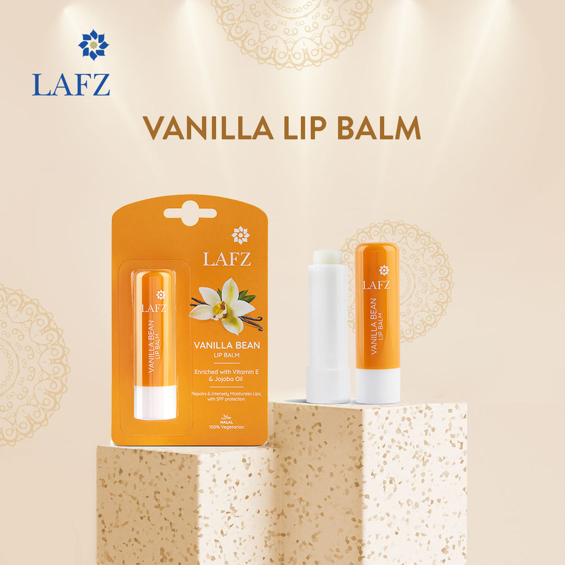 Lafz Moisturizing Lip Balm (4.5g) - Vanilla Bean