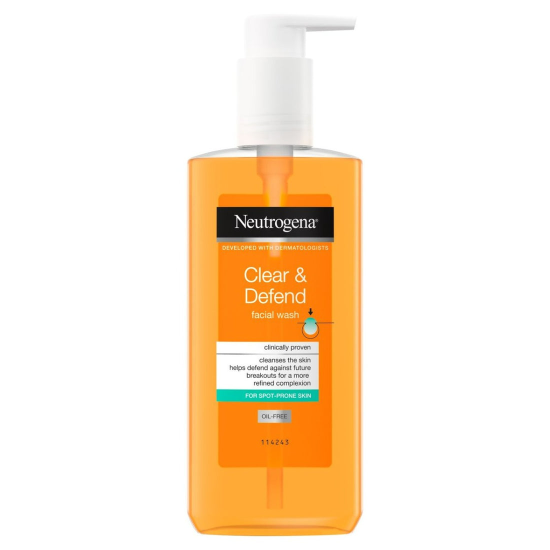 Neutrogena Clear &amp; Defend Facial Wash (200ml)