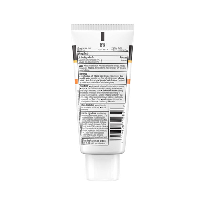 Neutrogena Clear Face Oil-Free Sunscreen SPF50 (88ml)