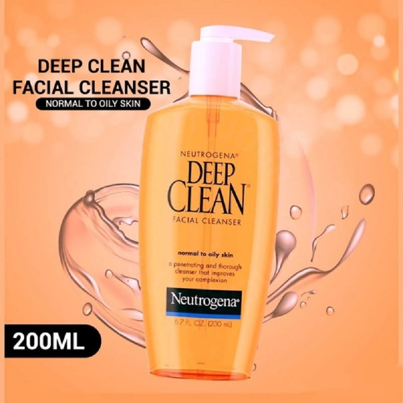 Neutrogena Deep Clean Facial Cleanser (200ml)