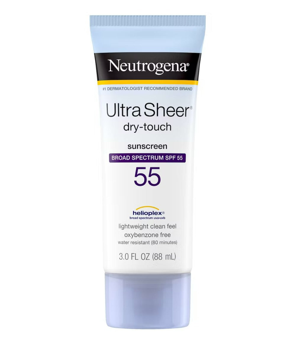 Neutrogena Ultra Sheer Dry-Touch Sunscreen Broad Spectrum SPF 55 (88ml)