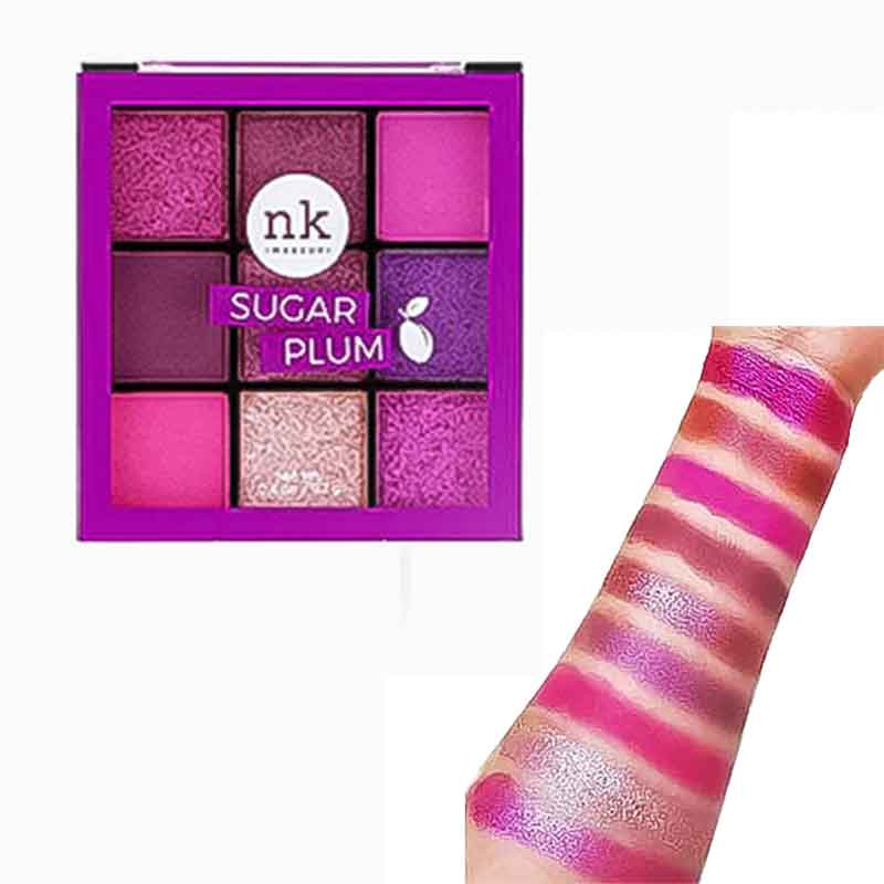 Nicka K Nine Color Eyeshadow Palette (11.7g) - Sugar Plum