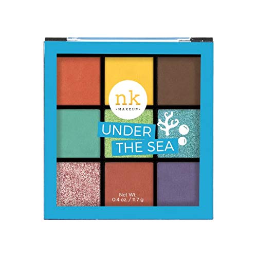 Nicka K Nine Color Eyeshadow Palette (11.7g) - Under The Sea