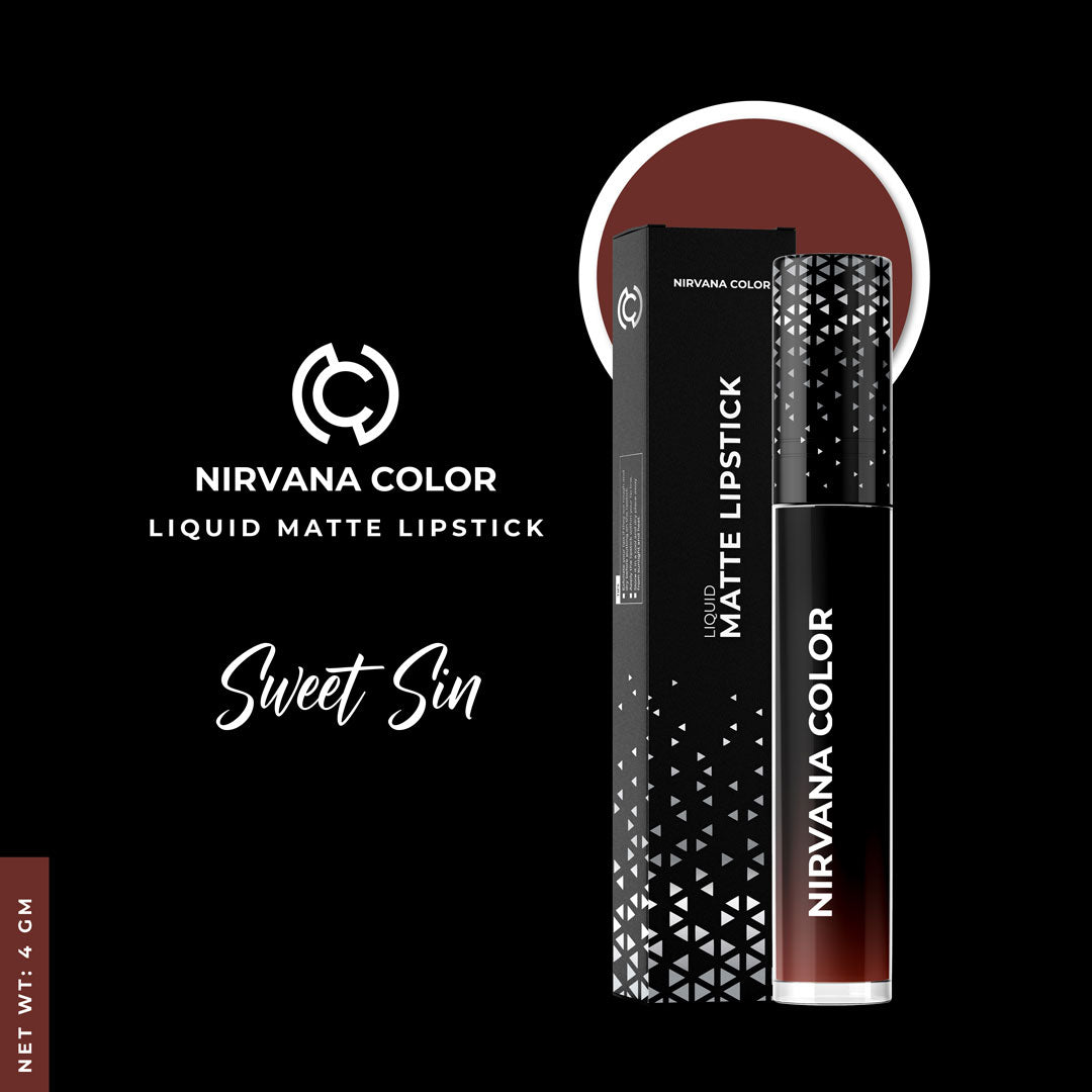 Nirvana Color Liquid Matte Lipstick (4gm)