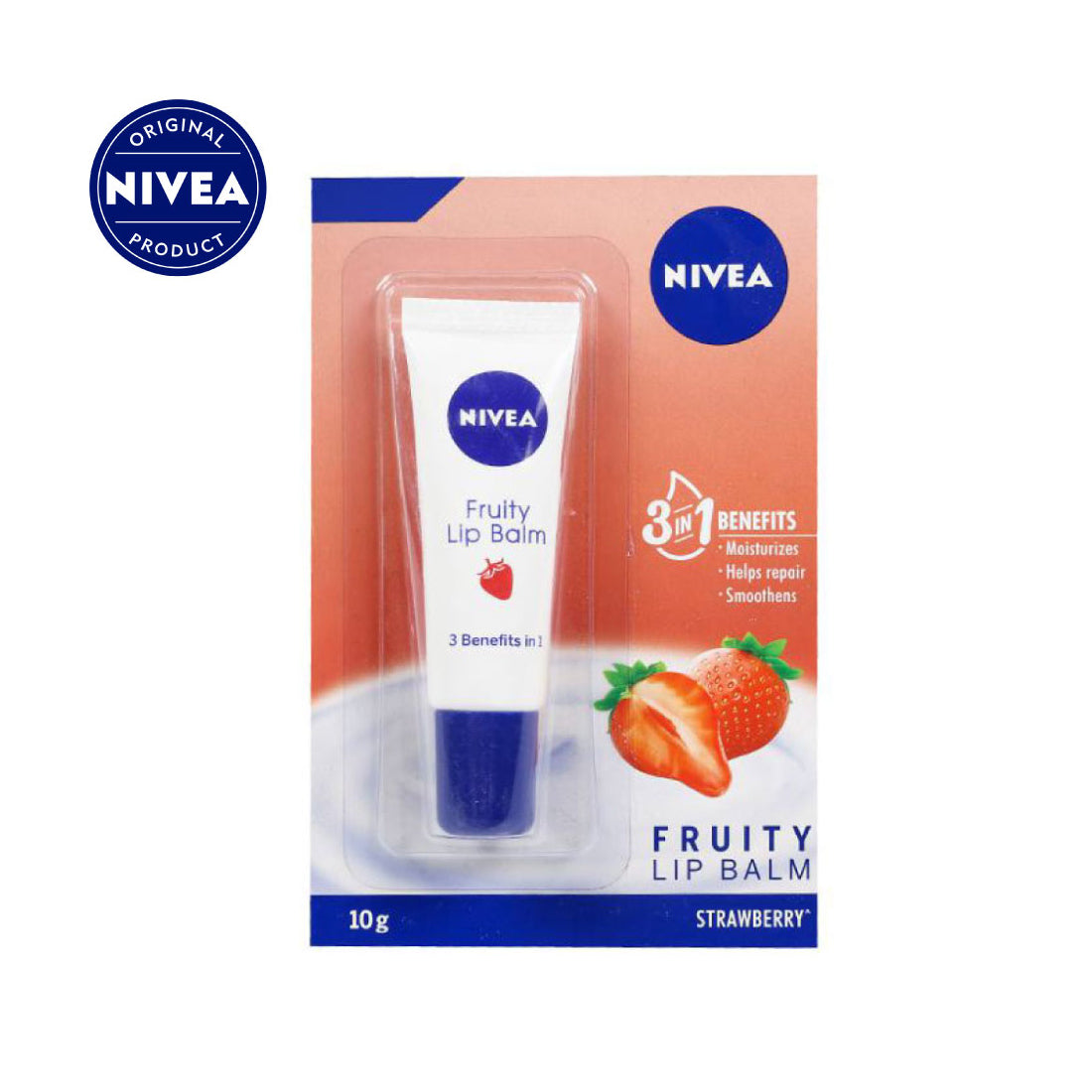 Nivea Fruity Lip Care 10g Sachet