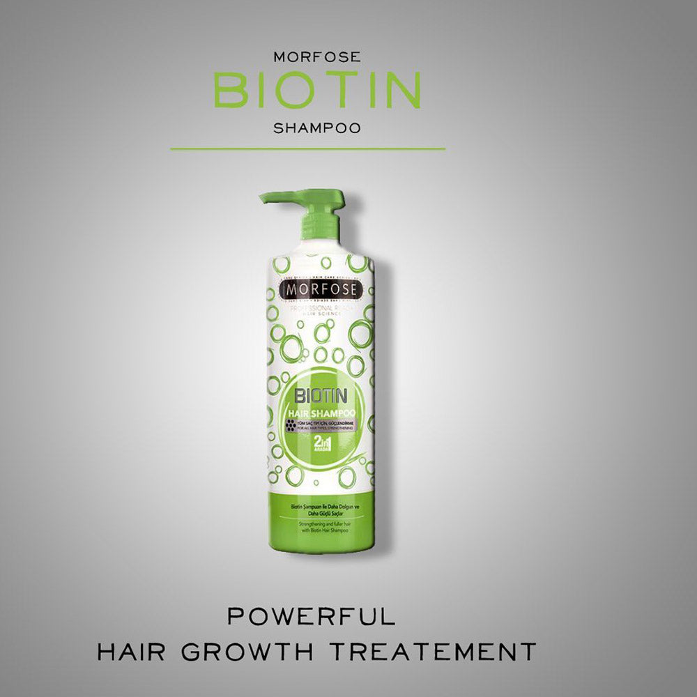 Morfose Professional 2 in 1 Biotin Hair Shampoo (1000ml)