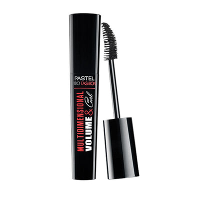 Pastel Multidimensional Volume and Curl Mascara - Black