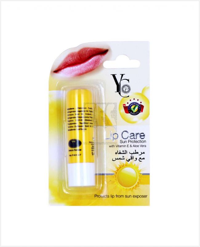 Buy YC Sun Protection Vitamin E and Aloe Vera Lip Care (3.8g) Online at