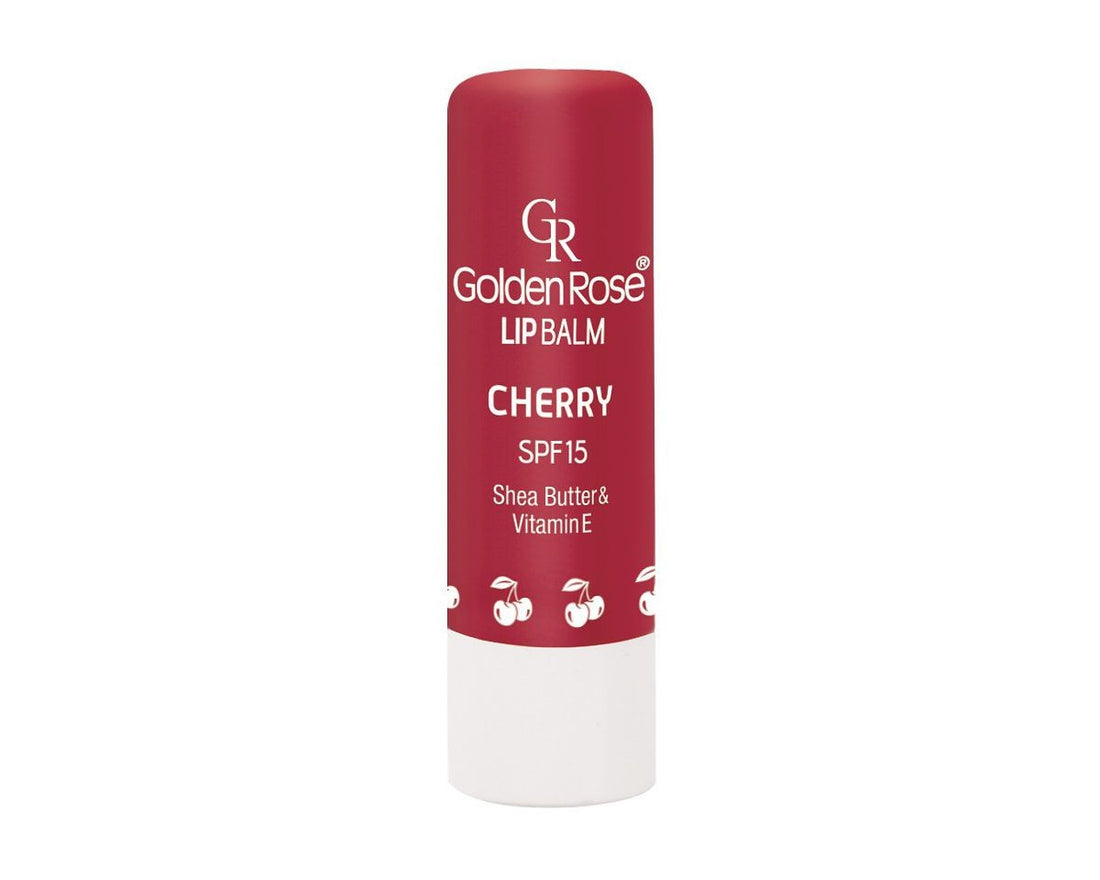 Golden Rose Lip Balm SPF-15 (4.6g) - Cherry