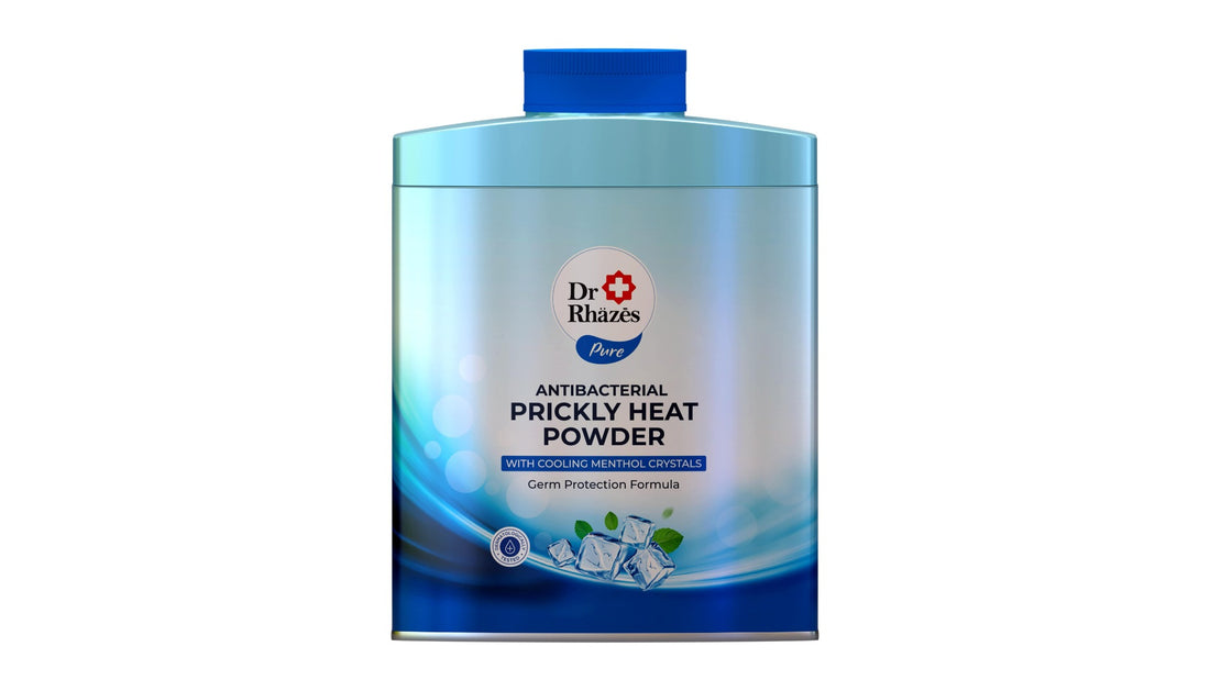 Dr Rhazes Antibacterial Prickly Heat Powder (150gm)
