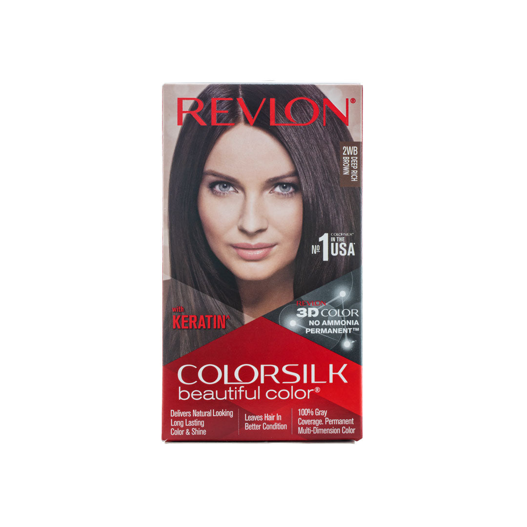 Revlon Colorsilk Hair Color Deep Rich Brown 2WB (80ml)