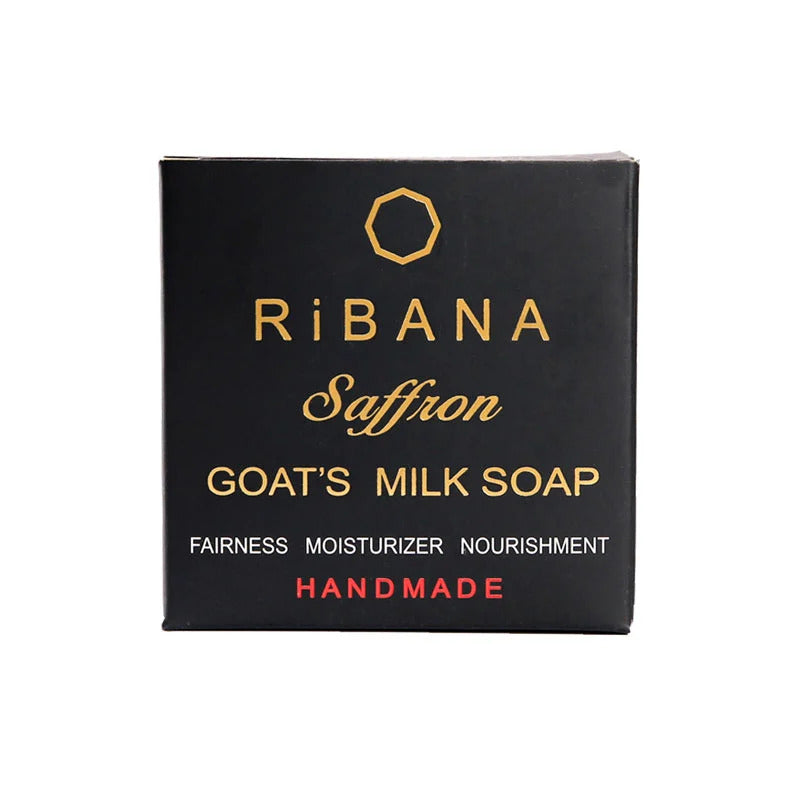 Ribana Saffron Goats Milk Soap (110gm)
