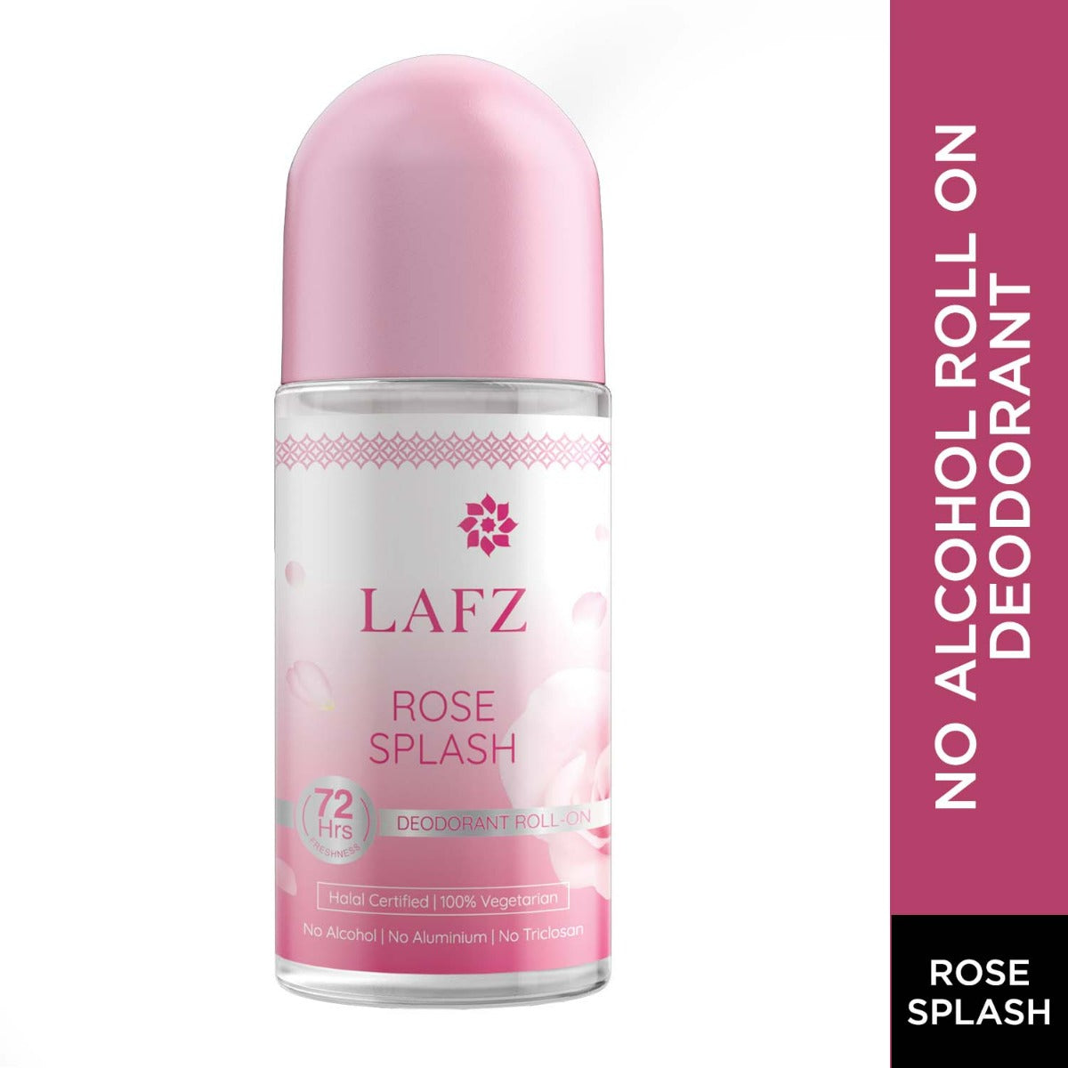 LAFZ No Alcohol Roll On Deodorant Rose Splash for Women (50ml)