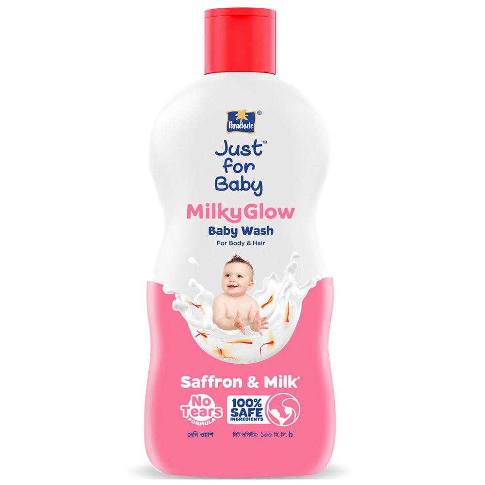 Parachute Just for Baby Milky Glow Baby wash