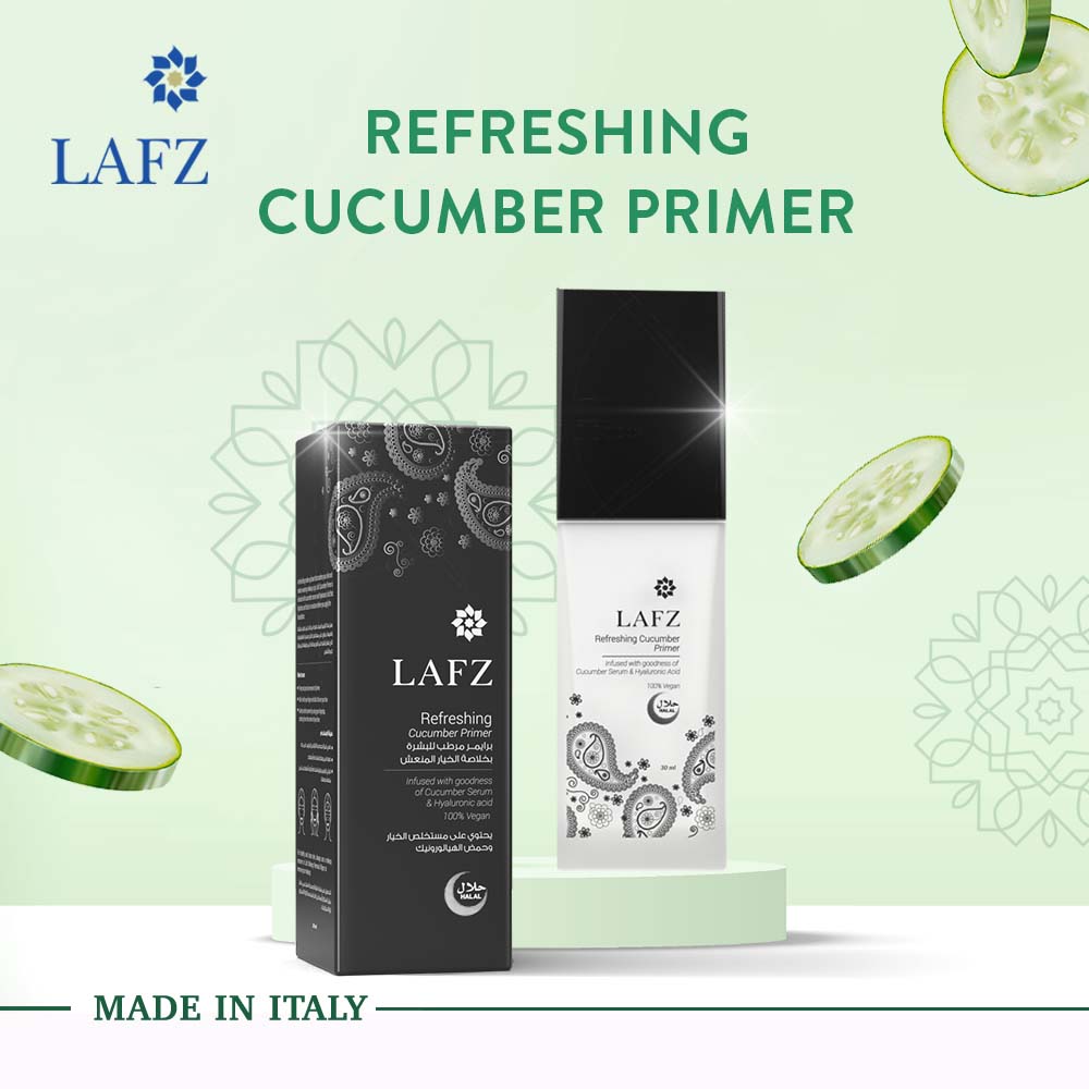 Lafz Serum Primer (30ml) - Refreshing Cucumber