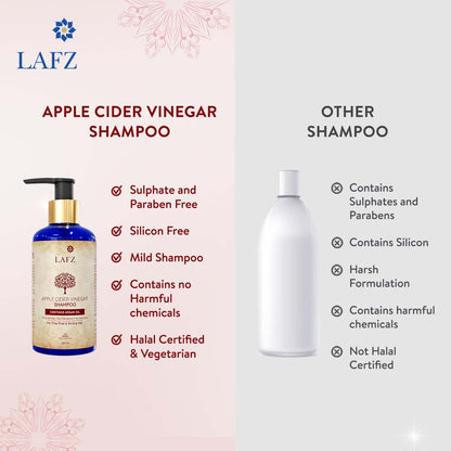 Lafz Shampoo Apple Cider Vinegar (200ml)