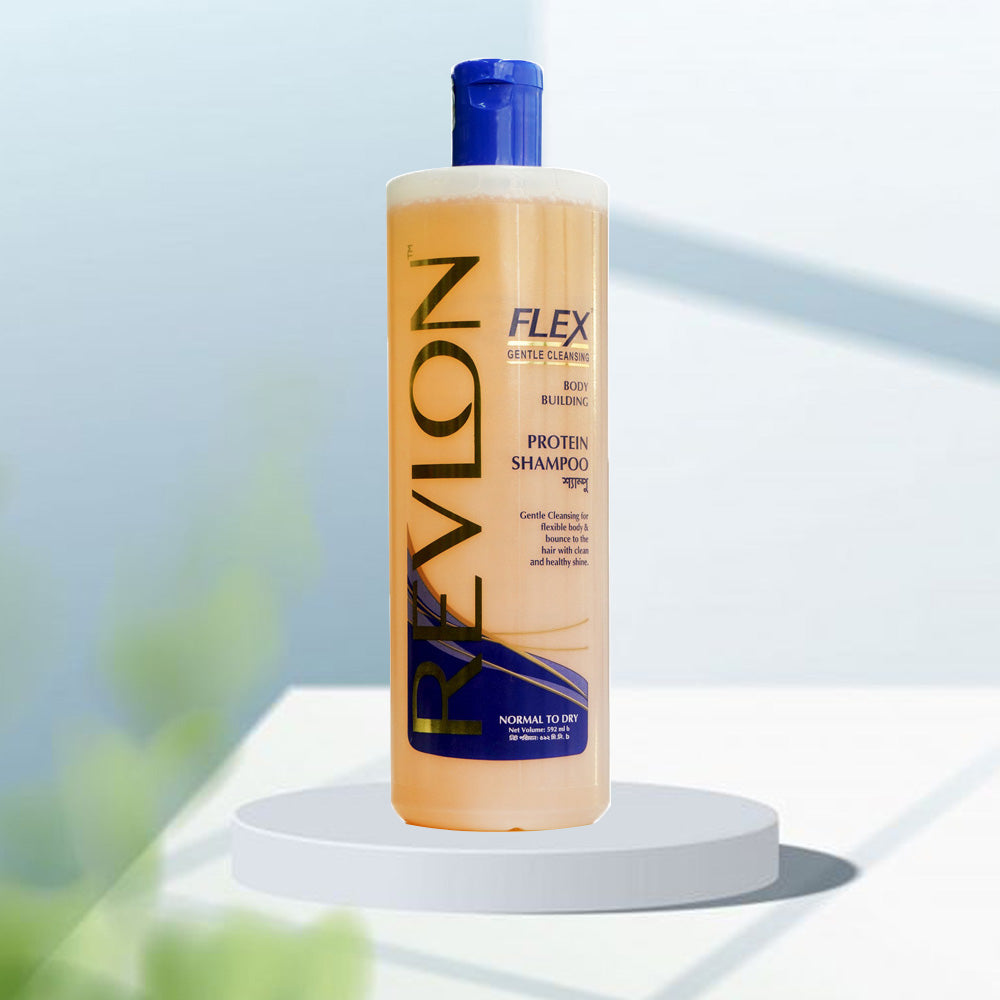 Revlon Flex Body Building Protein Shampoo For Normal To Dry (592ml)