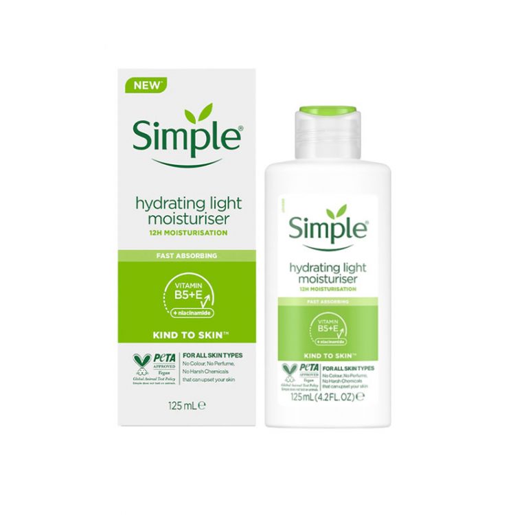 Simple Kind to Skin Hydrating Light Moisturiser (125ml)