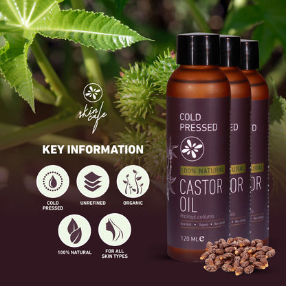 Skin Cafe 100% Pure Castor Oil Beauty Grade (120ml)