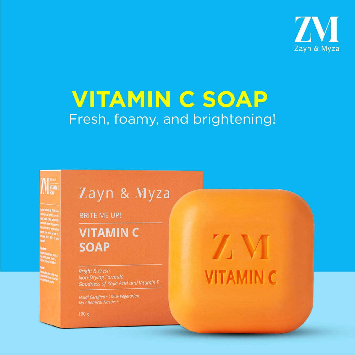 Zayn &amp; Myza Vitamin C Soap (100g)
