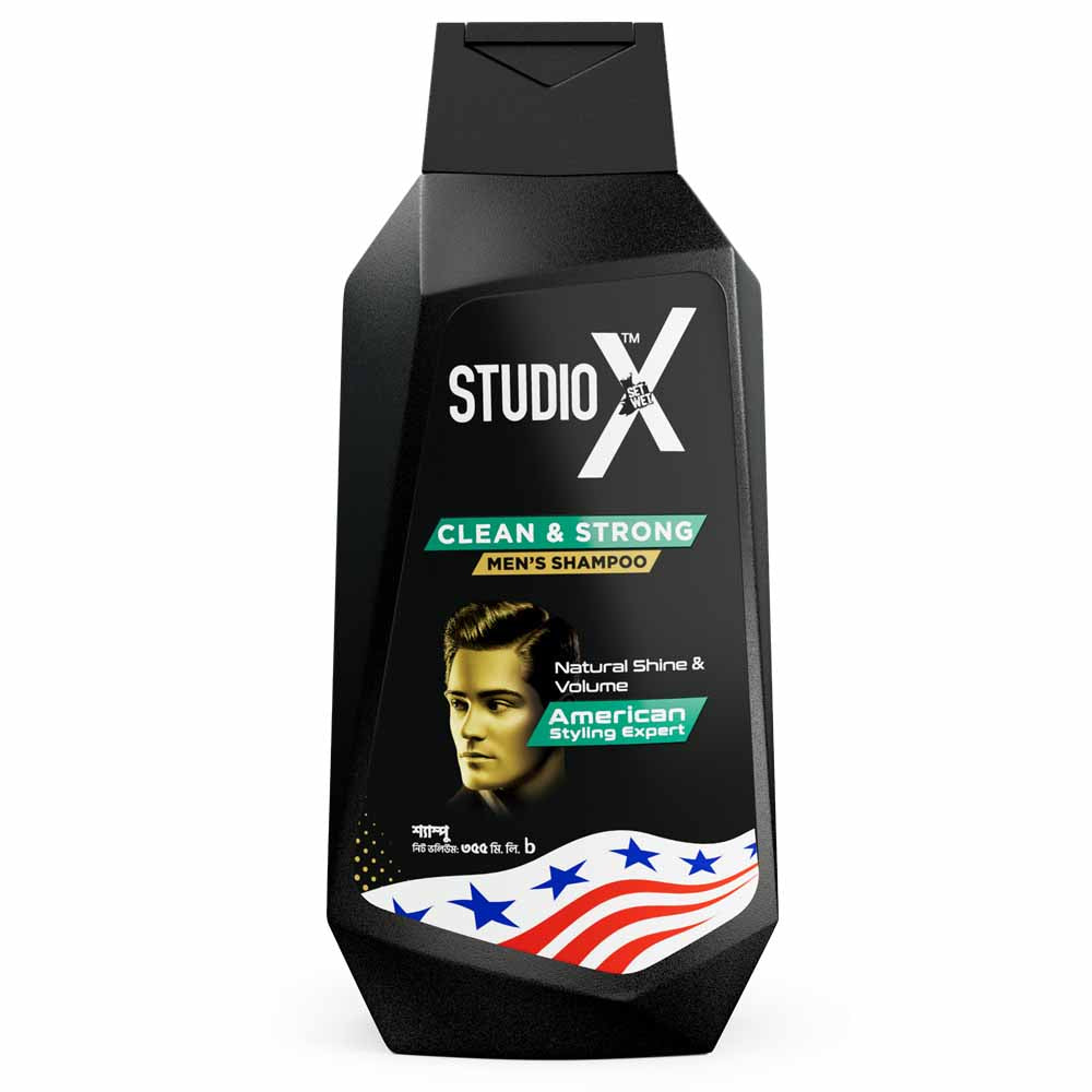 Studio X Anti Dandruff Shampoo for Men 355ml (60gm Men&
