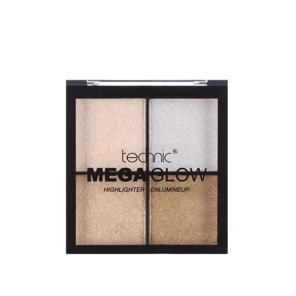 Technic Mega Glow Highlighter Palette (10g) - 4 Color