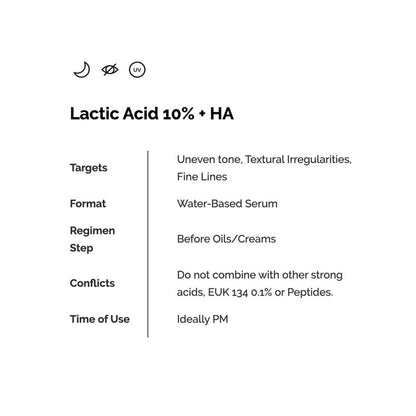 The Ordinary Lactic Acid 5% + HA Serum (30ml)