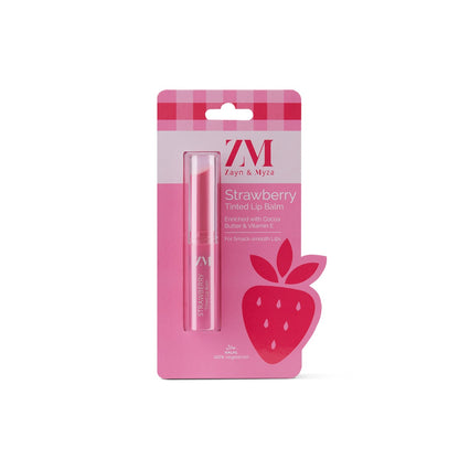 Zayn &amp; Myza Tinted Lip Balm (1.5g) - Strawberry