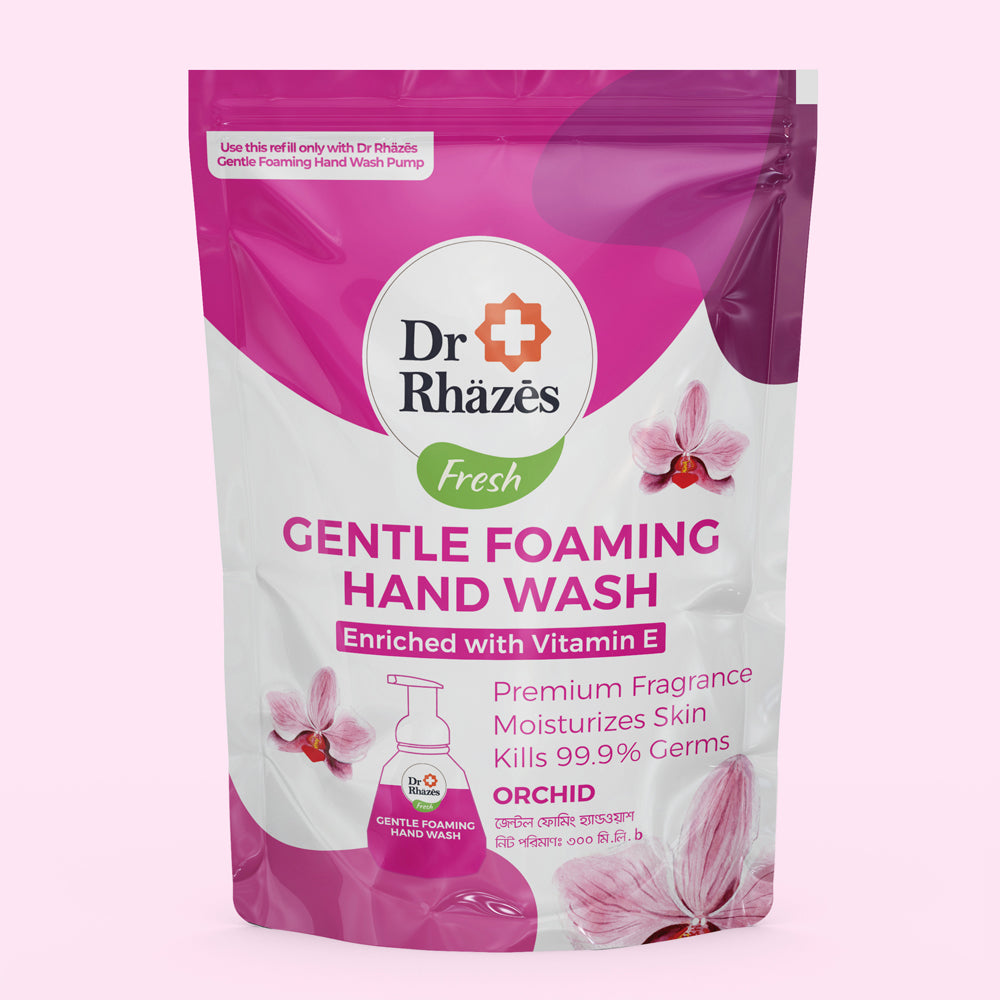 Dr Rhazes Hand Wash Pouch Pack (300ml) - Orchid