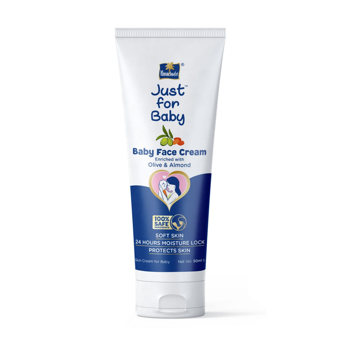 Parachute Just for Baby - Baby Oil 200ml (Baby Face Cream 50g FREE)