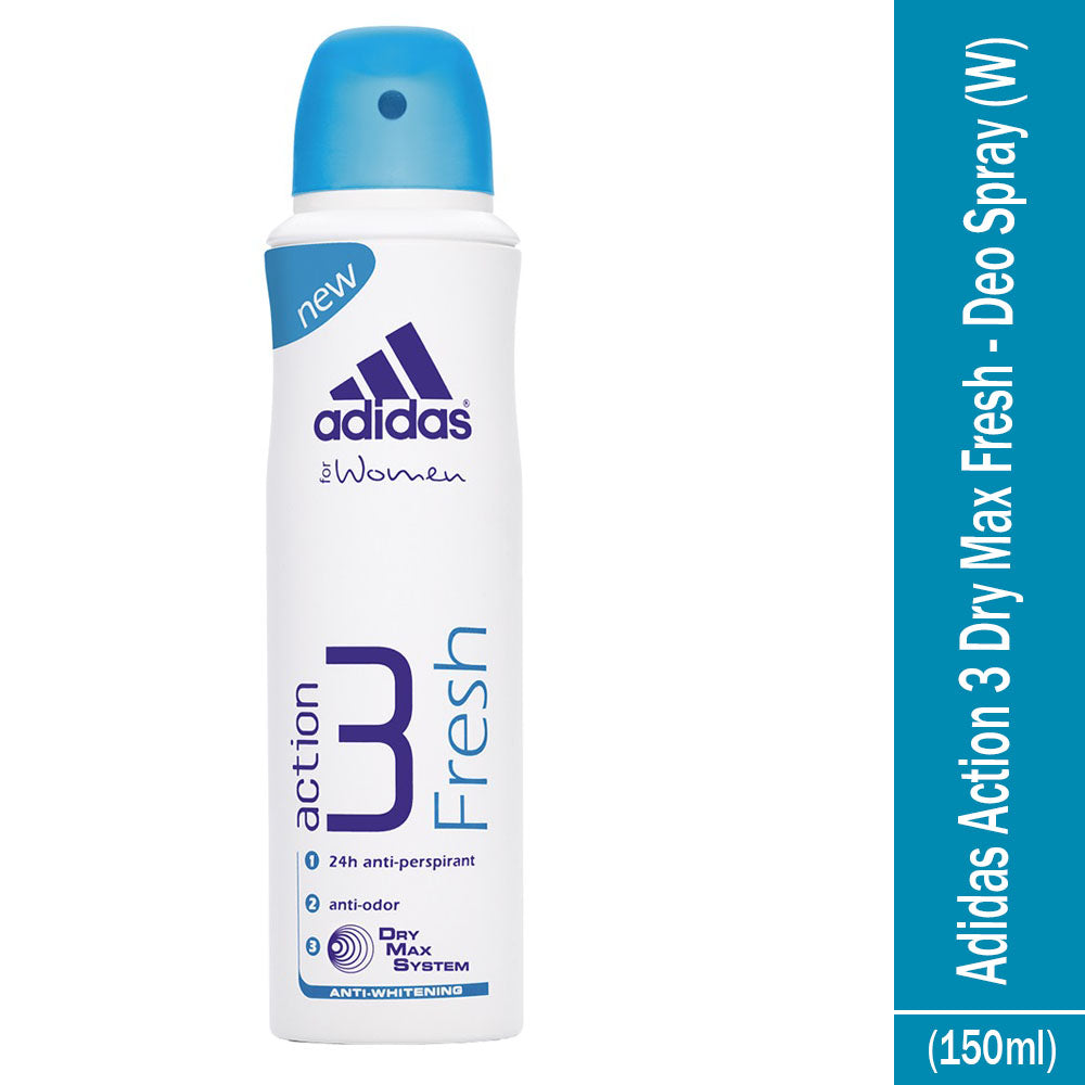 Adidas Action 3 Dry Max Fresh - Deo Spray (150ml) (W)