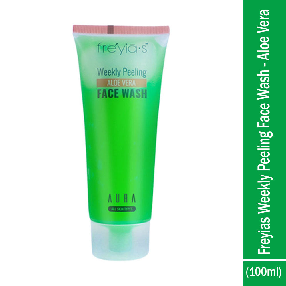 Freyias Weekly Peeling Face Wash (100ml) - Aloe Vera