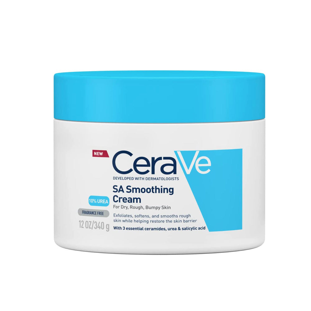 CeraVe SA Smoothing Cream for Rough and Bumpy Skin (340g)