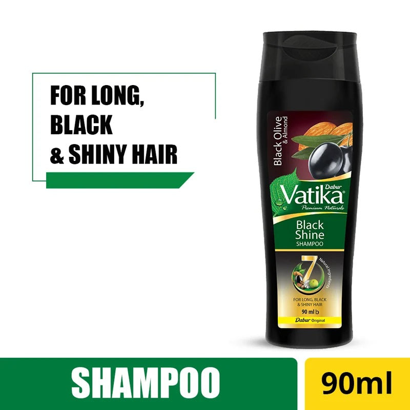 Dabur Vatika Black Shine Shampoo (90ml)