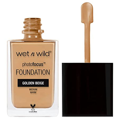 Wet n Wild PhotoFocus Foundation (30ml) - Golden Beige
