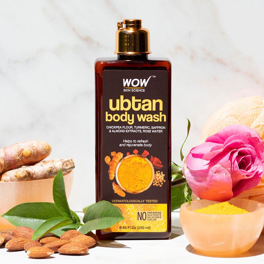 Wow Skin Science Ubtan Body Wash (250ml)
